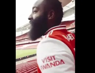 James Harden'dan Arsenal'e ziyaret