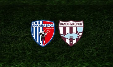 Ankaraspor - Bandırmaspor maçı saat kaçta ve hangi kanalda?
