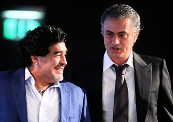 Mourinho Maradona'yı andı!