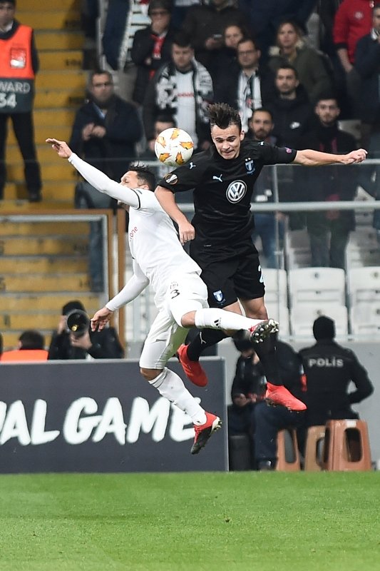 Beşiktaş - Malmö maçından kareler