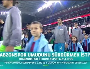 Trabzonspor umudunu sürdürmek istiyor
