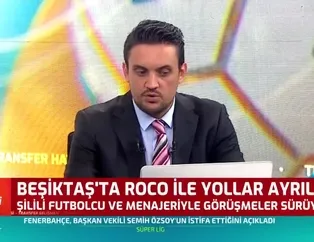 Beşiktaş'ta Roco ile yollar ayrılıyor