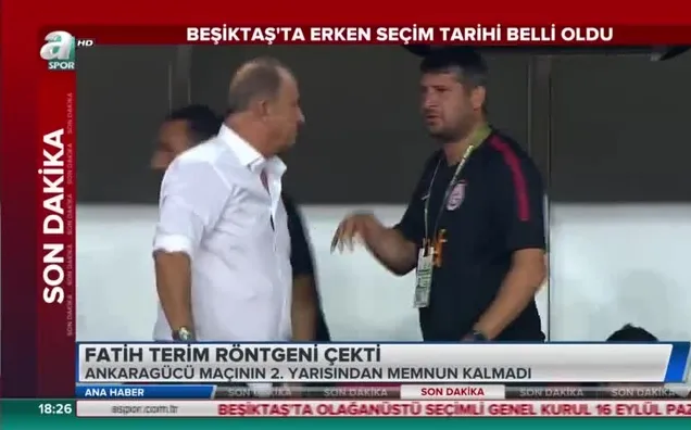 Fatih Terim röntgeni çekti