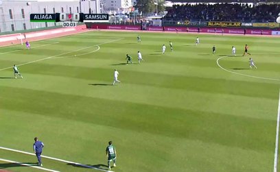 GOL | Aliağa FK 0-1 Samsunspor