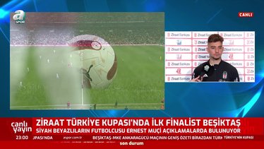Ernest Muçi: Beşiktaş'ta olduğum için çok mutluyum