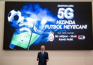 Bakan Uraloğlu açıkladı! G.Saray maçında bir ilk