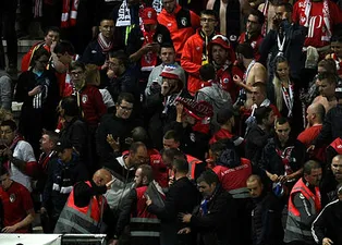 Gole sevinirken felaketi yaşadılar!