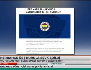 Fenerbahçe'den UEFA açıklaması