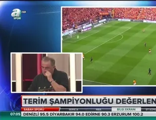 Fatih Terim şampiyonluğu değerlendirdi