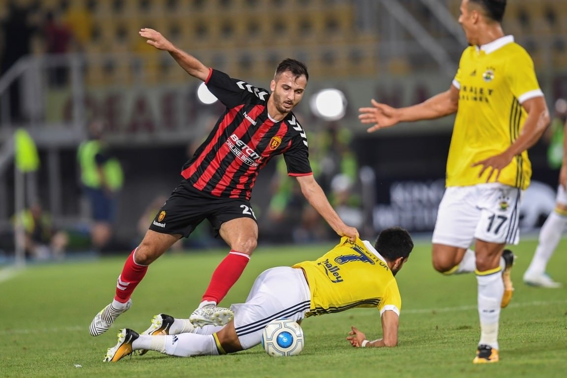 Vardar - Fenerbahçe maçından kareler