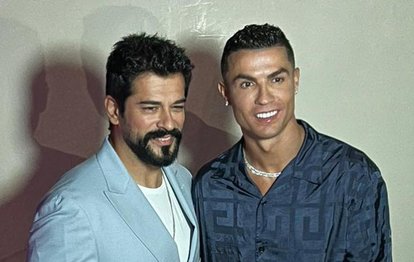 Burak Özçivit ile Cristiano Ronaldo Suudi Arabistan’da bir araya geldi
