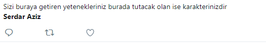 Sosyal medyada Serdar Aziz yorumları!