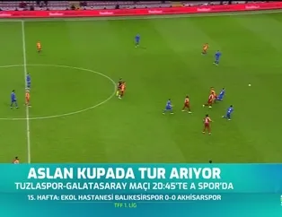 Galatasaray kupada tur arıyor