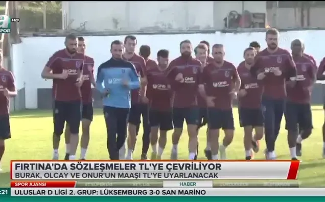 Fırtına'da sözleşmeler TL'ye çevriliyor