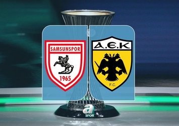 Samsunspor - AEK Athens | CANLI