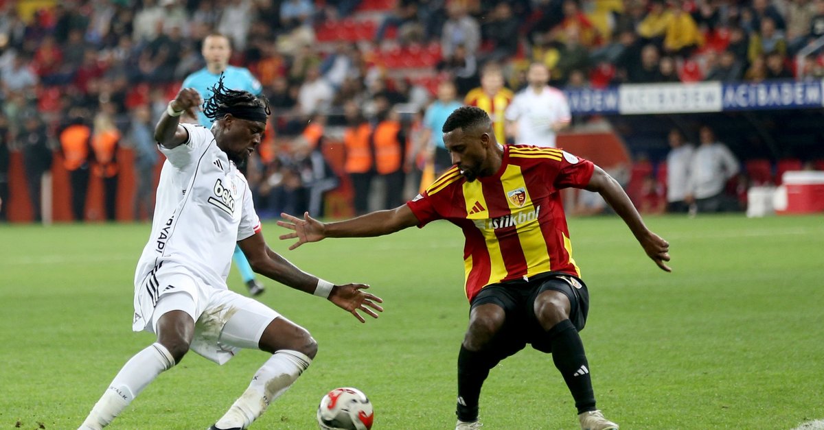 Kayserispor 0-4 Beşiktaş (MAÇTAN KARELER)