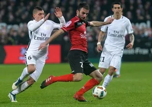 PSG'ye Guingamp şoku!