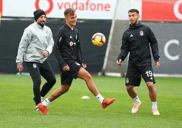 Beşiktaş'ın gençleri idmanda