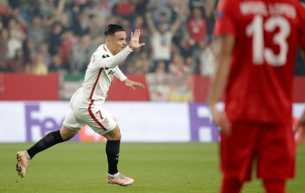 Sevilla Akhisarpsor maçından kareler