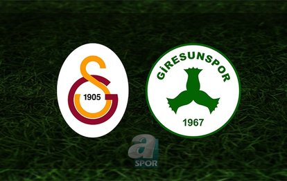 Galatasaray - Giresunspor maçı ne zaman? Galatasaray maçı hangi kanalda canlı yayınlanacak? Saat kaçta? | Süper Lig