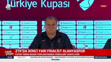 Fatih Terim'den Galatasaray - Alanyaspor maçı sonrası Arda Turan açıklaması geldi