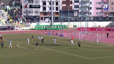 GOL | Kırklarelispor 0-1 Kocaelispor