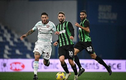 Sassuolo 2-2 Salernitana MAÇ SONUCU-ÖZET | Gol düellosunda kazanan çıkmadı!