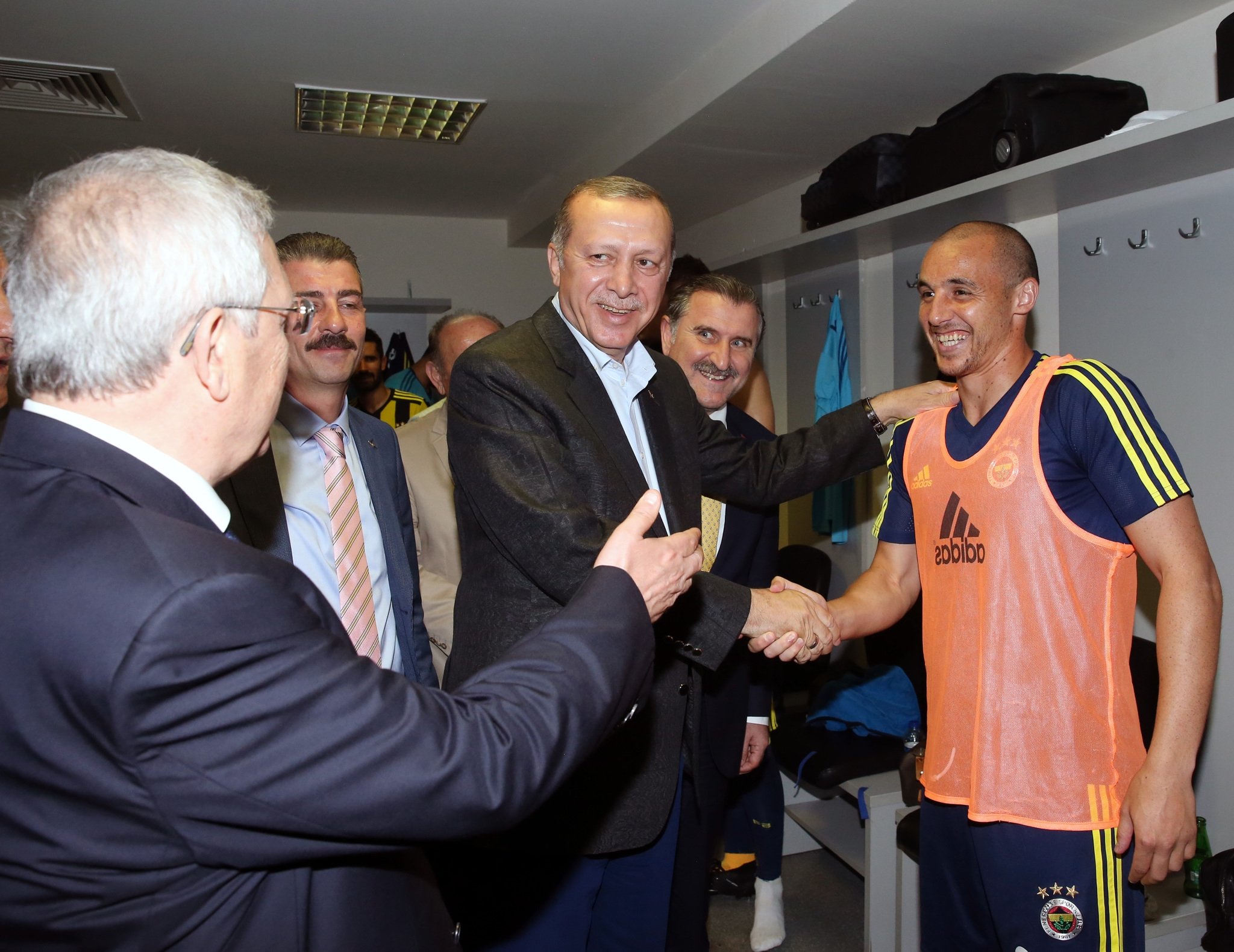 Cumhurbaşkanı Erdoğan Fenerbahçe maçında
