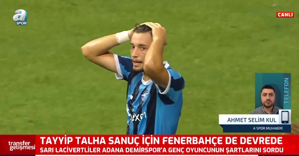 Fenerbahçe Tayyip Talha Sanuç için devrede