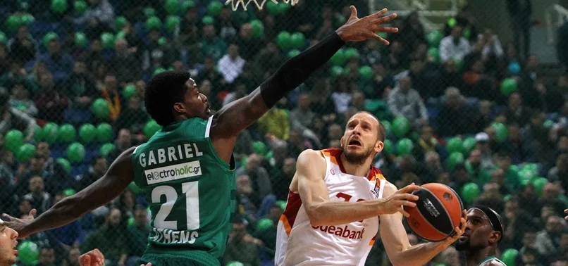 Galatasaray Odeabank, Panathinaikos'a farklı kaybetti