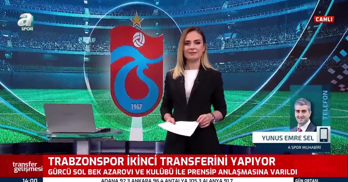 Trabzonspor ikinci transferini yaptı! Azarovi geliyor