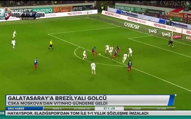 Galatasaray'a Brezilyalı golcü