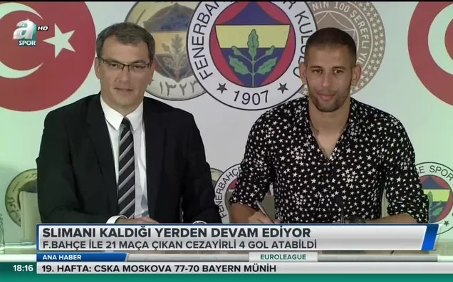 Slimani kaldığı yerden devam ediyor