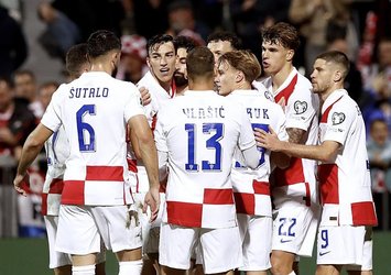 Hırvatistan 3 golle galip!
