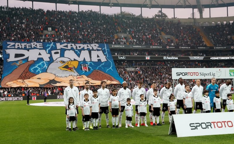 Beşiktaş - Başakşehir maçından kareler