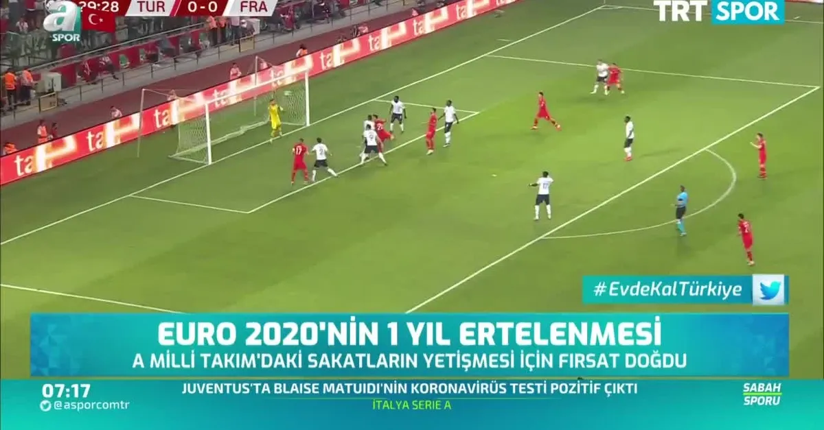 EURO 2020'nin 1 yıl ertelenmesi milli futbolculara yaradı