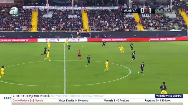 Corendon Alanyaspor 1-2 Galatasaray (MAÇ SONUCU-ÖZET)