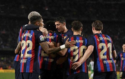 Barcelona 4-0 Real Betis MAÇ SONUCU-ÖZET | Barça sahasında dört dörtlük!