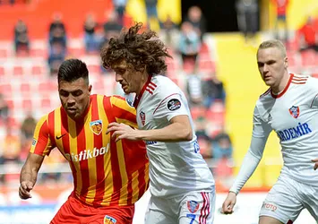 Gol düellosunda zafer Kayserispor'un