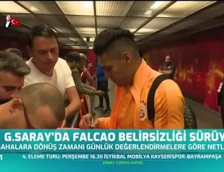 Galatasaray'da Falcao belirsizliği sürüyor