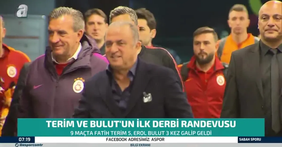 Terim ve Bulut'un ilk derbi randevusu