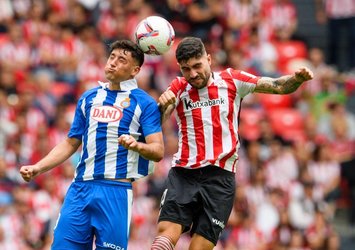 Bilbao Espanyol'u 4 golle geçti!