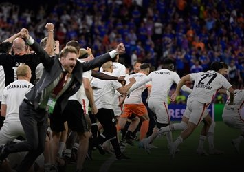 Avrupa Ligi Şampiyonu Frankfurt!