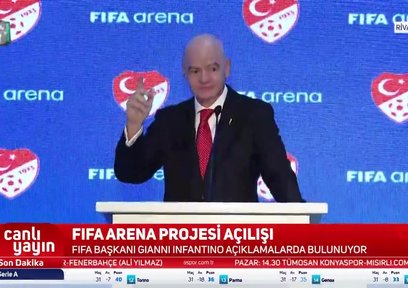 Gianni Infantino'dan, "Türkiye" tezahüratı!