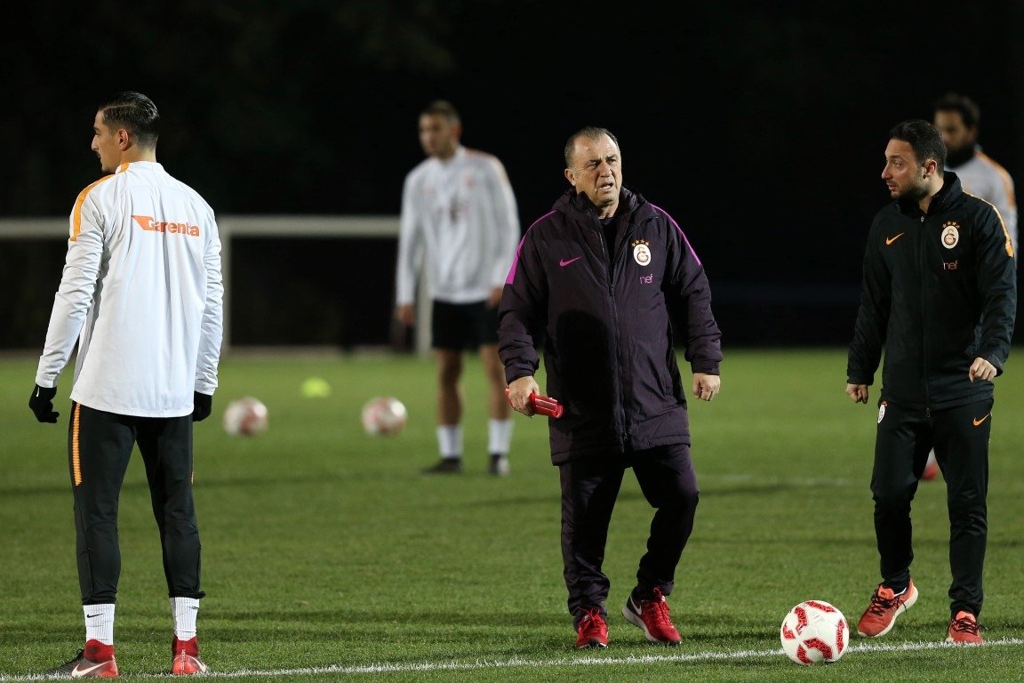 Galatasaray idmanından kareler