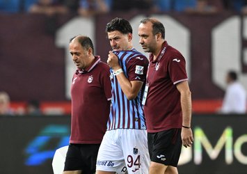 Trabzonspor'dan sakatlık açıklaması!