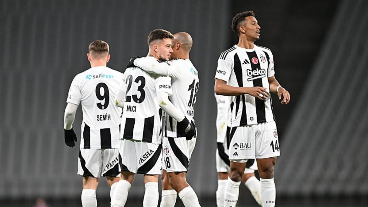 Önce Ernest Muçi sonra Joao Mario! Beşiktaş 2 golle kazandı Önce Ernest Muçi sonra Joao Mario! Beşiktaş 2 golle kazandı