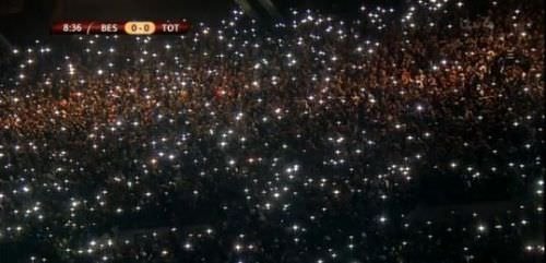 Beşiktaş - Tottenham maçına kesinti arası