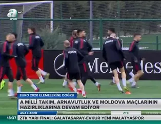 Milli Takım'da hazırlıklar sürüyor