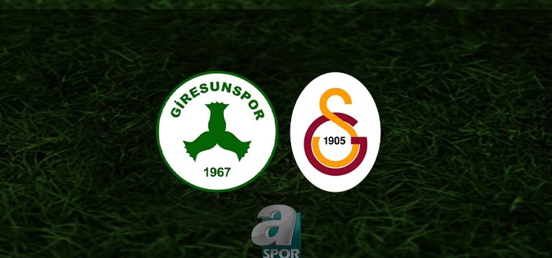 Giresunspor - Galatasaray maçı ne zaman? GS maçı hangi kanalda? Saat kaçta? | Spor Toto Süper Lig